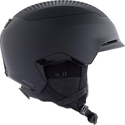 Превью  Шлем горнолыжный ALPINA Banff Mips Black Matt (A9244-30)